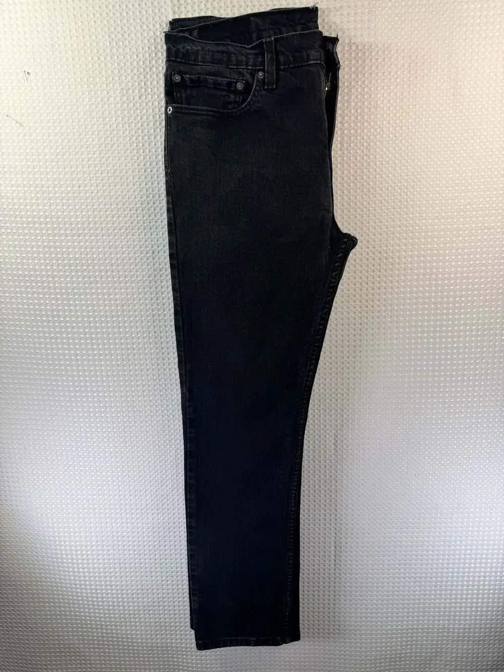 Levi's 511 Slim Fit Black Denim Jeans, Men's Size 36x30